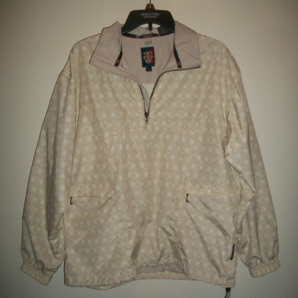 Sunice quarter zip pullover golf rain jacket size L